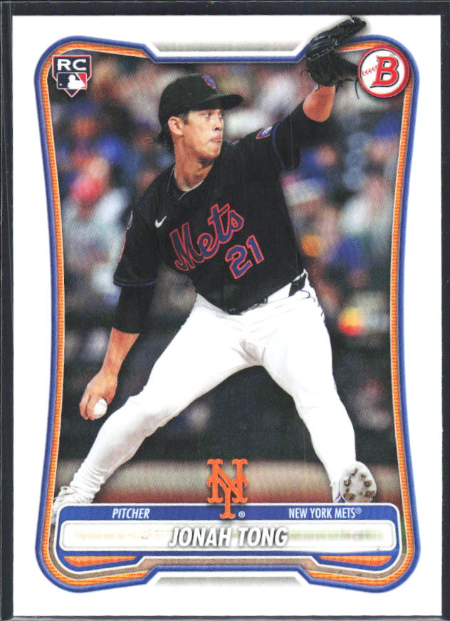 Jonah Tong 2026 Bowman RC #65 – framsida