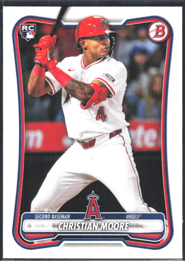 Christian Moore 2026 Bowman RC #99 – framsida