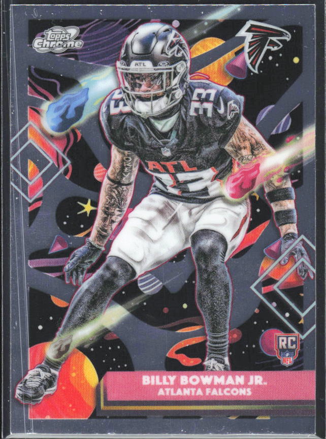 Billy Bowman Jr. 2025 Cosmic Chrome RC #105 – framsida