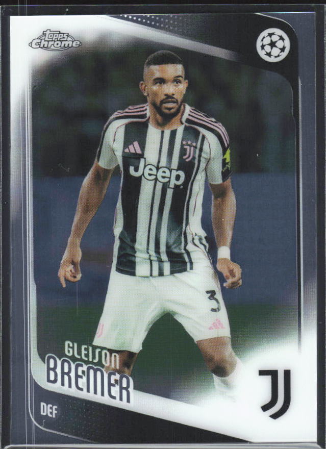 Gleison Bremer 2025-26 Chrome UEFA #152 – framsida