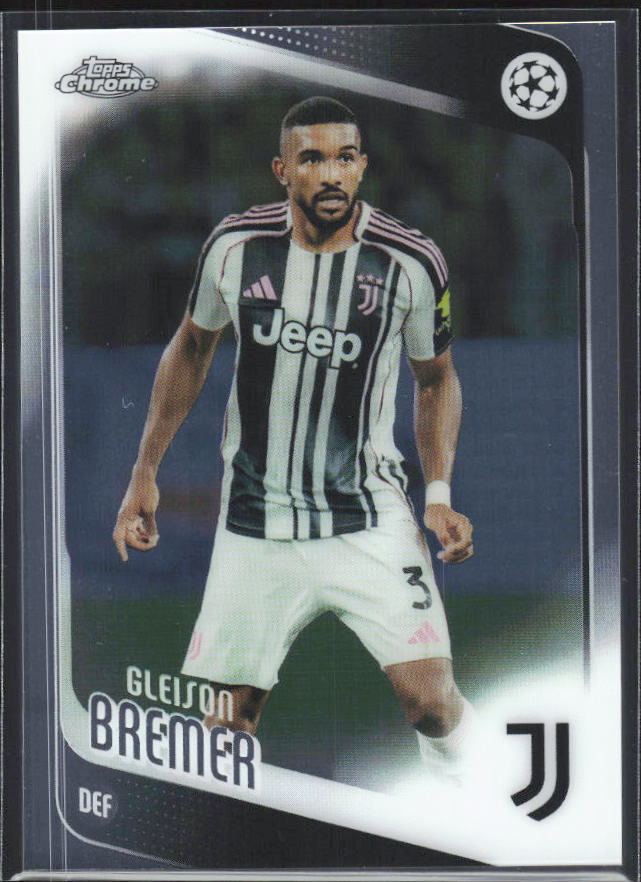 Gleison Bremer 2025-26 Chrome UEFA #152 – framsida
