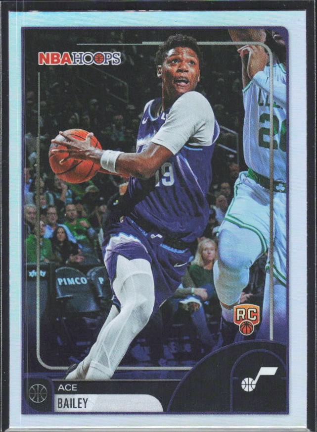Ace Bailey 2025-26 NBA Hoops RC #38 – framsida