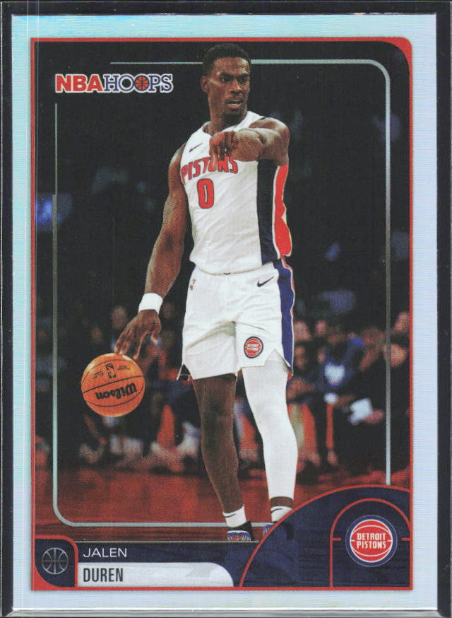 Jalen Duren 2025-26 NBA Hoops #99 – framsida