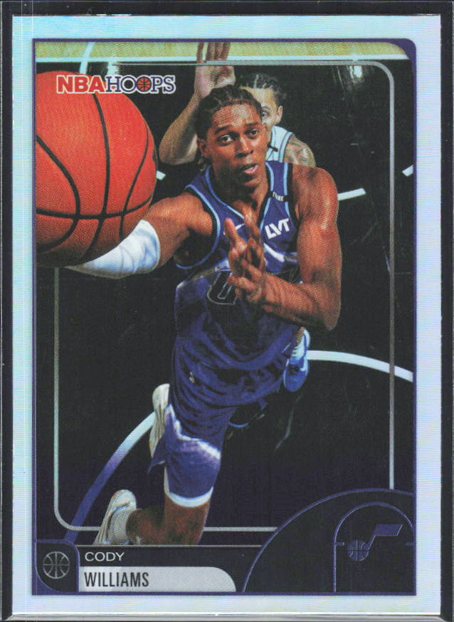 Cody Williams 2025-26 NBA Hoops #121 – framsida