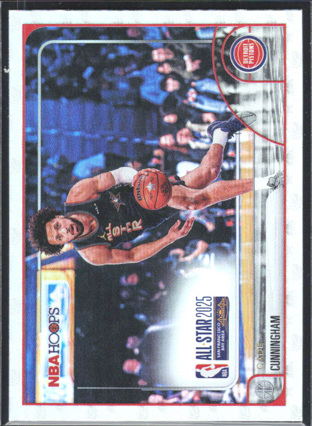 Cade Cunningham 2025-26 NBA Hoops All-Star 2025 #282 – framsida