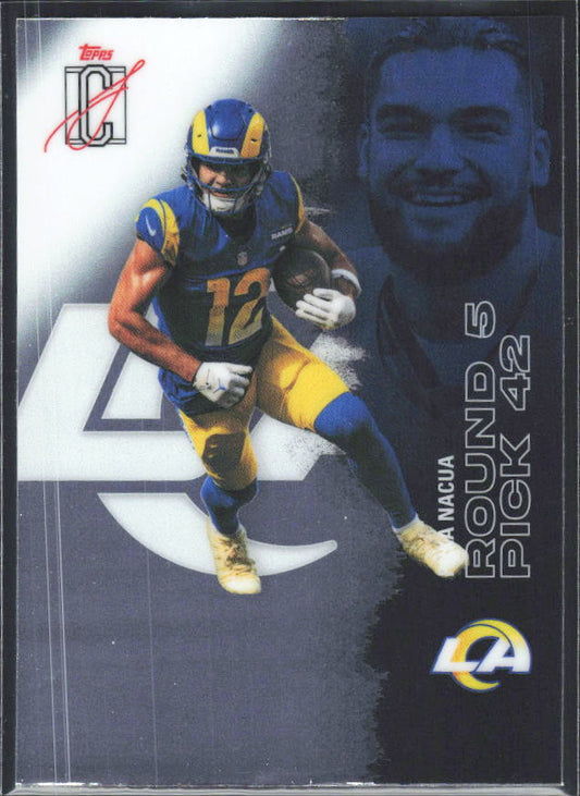 Puka Nacua 2025 Signature Class #33 – framsida