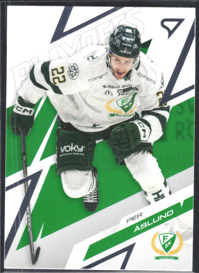 Per Åslund 2025-26 SHL Playoffs #41 – framsida