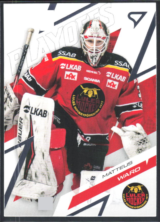Matteus Ward 2025-26 SHL Playoffs #01 – framsida