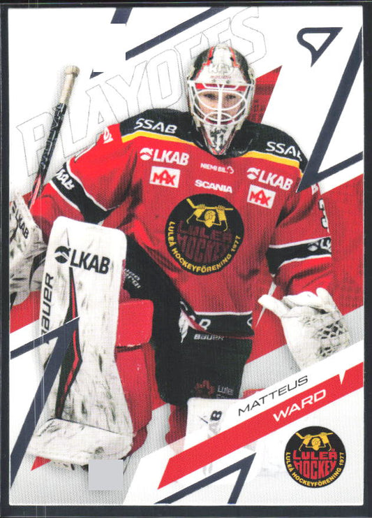 Matteus Ward 2025-26 SHL Playoffs #01 – framsida