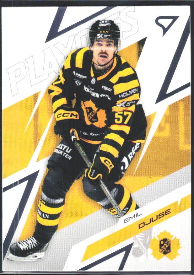 Emil Djuse 2025-26 SHL Playoffs #29 – framsida
