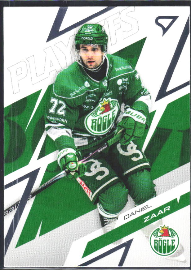Daniel Zaar 2025-26 SHL Playoffs #72 – framsida