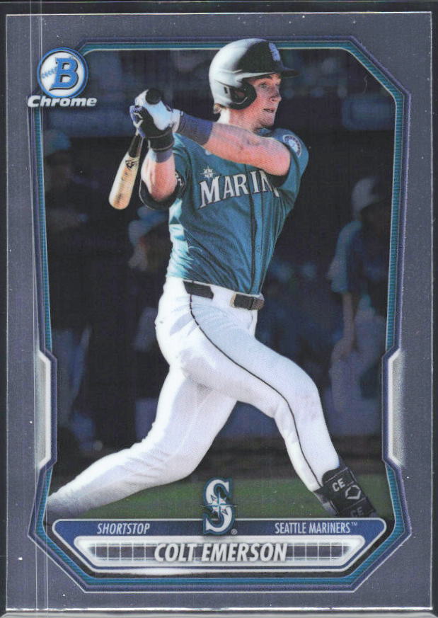 Colt Emerson 2026 Bowman Chrome Prospects #BCP-108 – framsida