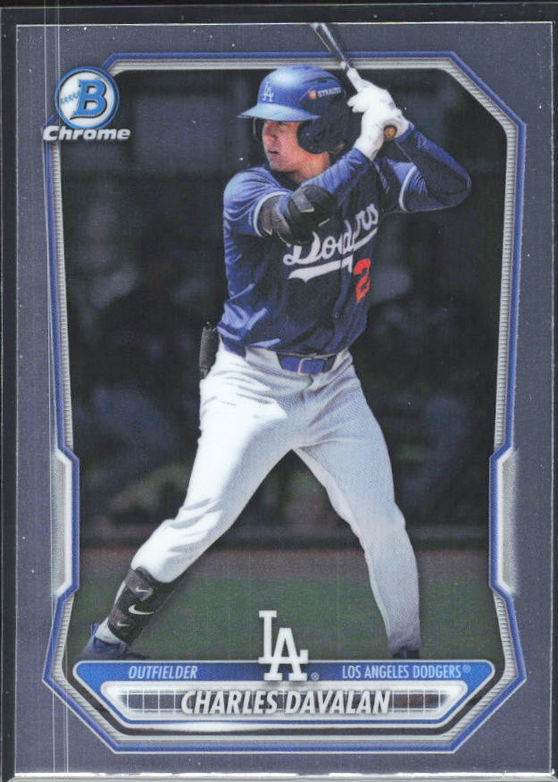 Charles Davalan 2026 Bowman Chrome Prospects #BCP-73 – framsida