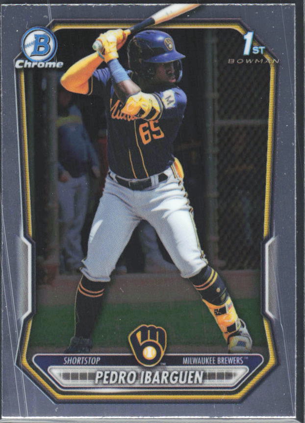 Pedro Ibarguen 2026 Bowman 1st Chrome Prospects #BCP-140 – framsida
