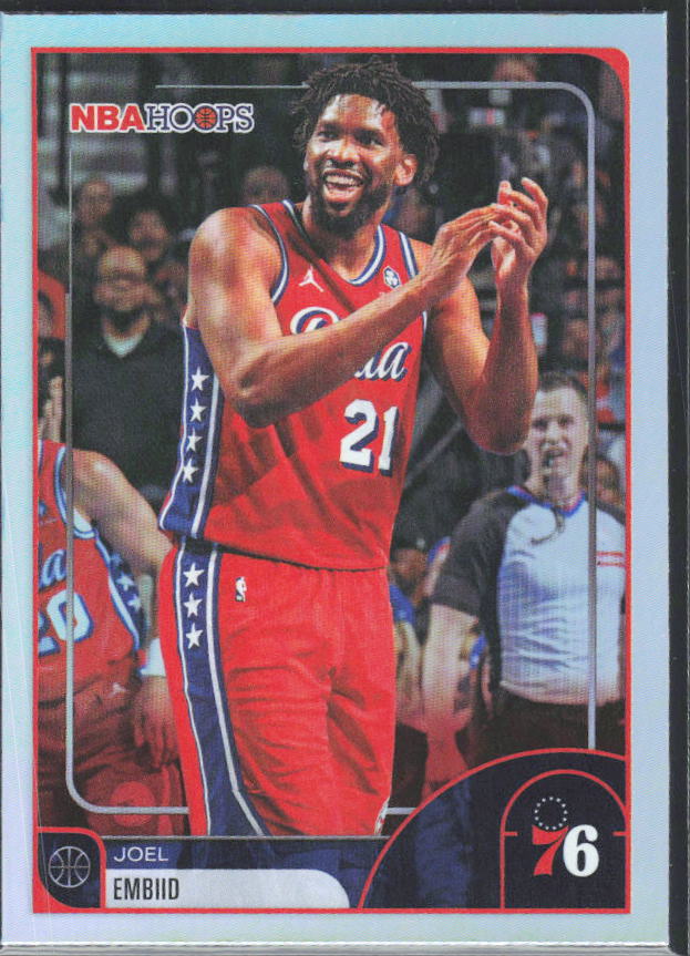 Joel Embiid 2025-26 NBA Hoops #9 – framsida