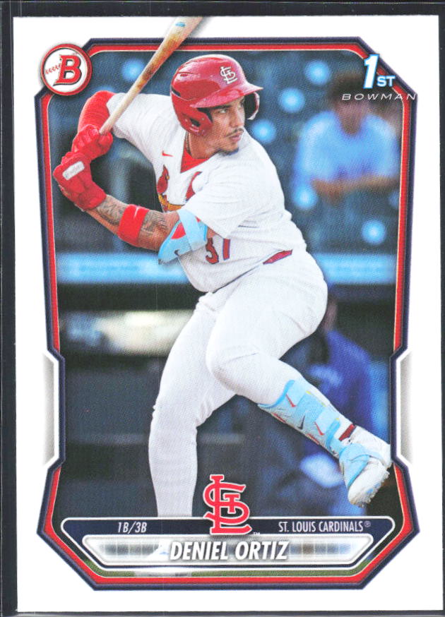 Deniel Ortiz 2026 Bowman 1st Prospects #BP-22 – framsida