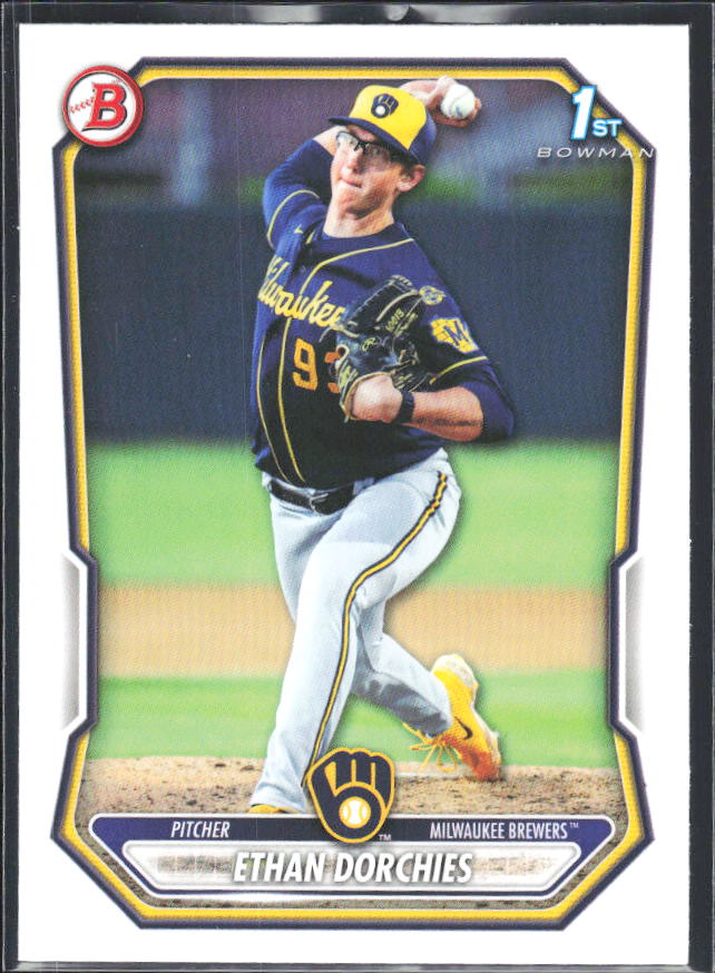 Ethan Dorchies 2026 Bowman 1st Prospects #BP-52 – framsida