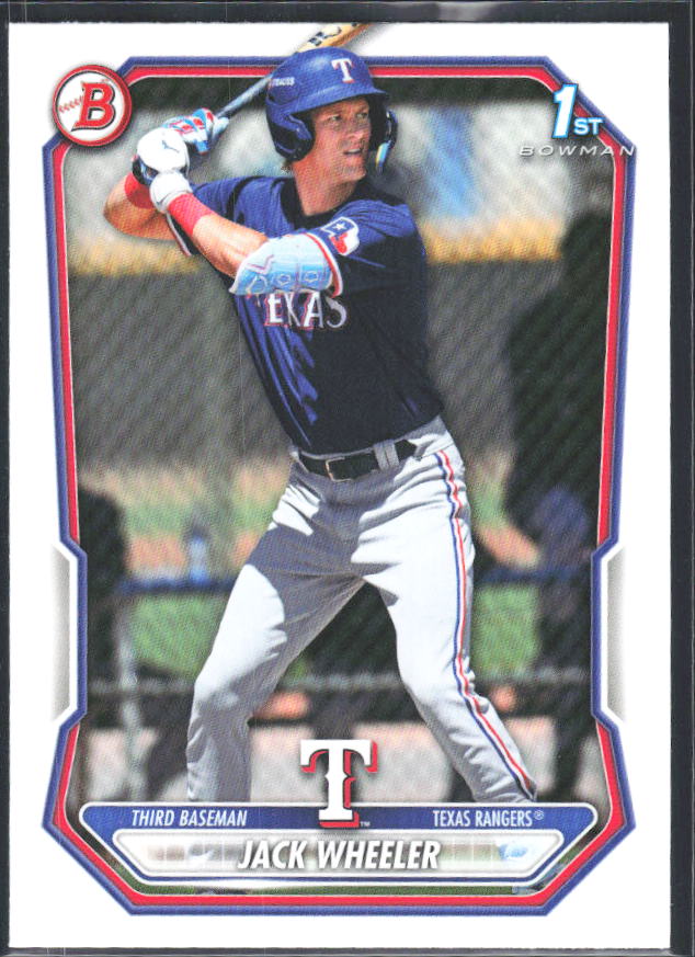 Jack Wheeler 2026 Bowman 1st Prospects #BP-74 – framsida