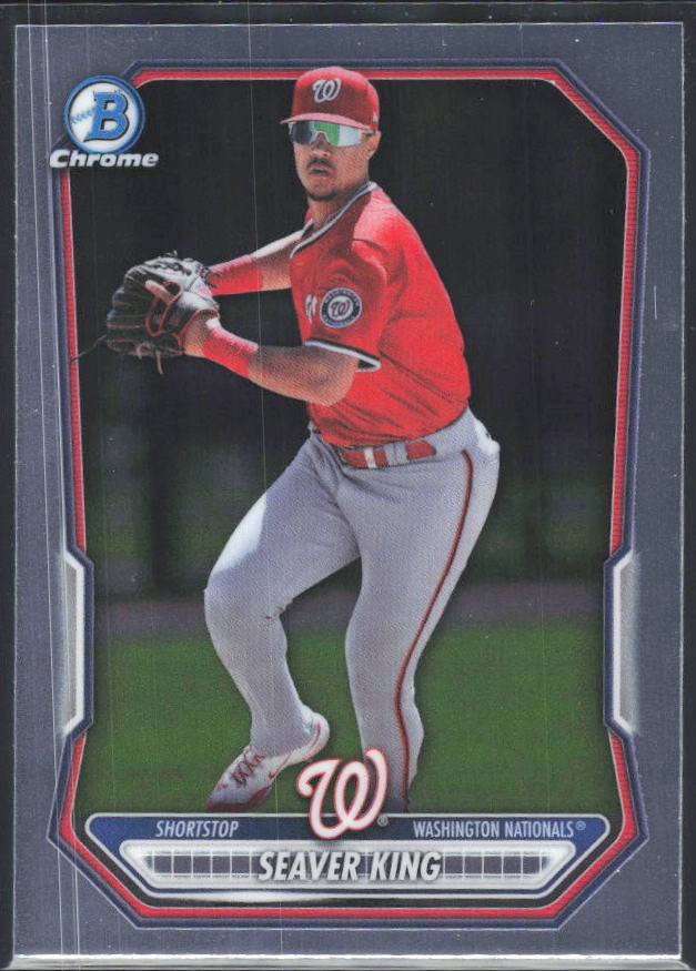 Seaver King 2026 Bowman Chrome Prospects #BCP-129 – framsida
