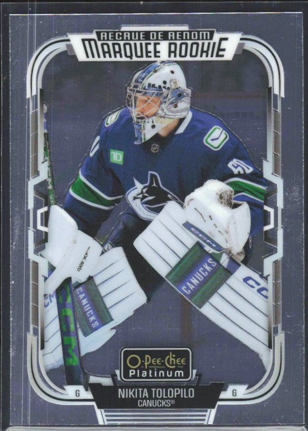 Nikita Tolopilo 2025-26 O-Pee-Chee Platinum Marquee Rookie #264 – framsida