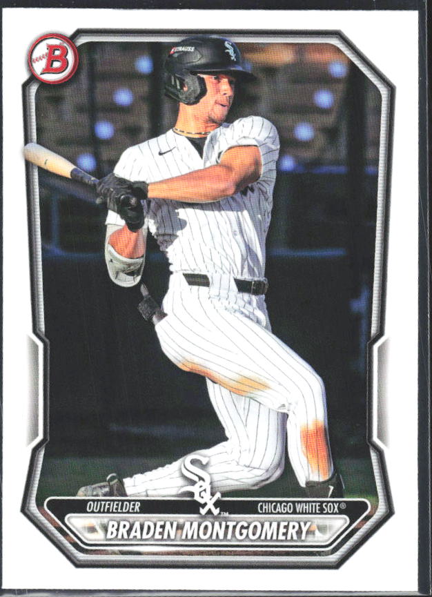 Braden Montgomery 2026 Bowman Prospects #BP-53 – framsida