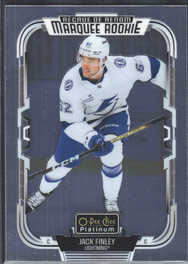 Jack Finley 2025-26 O-Pee-Chee Platinum Marquee Rookie #258 – framsida