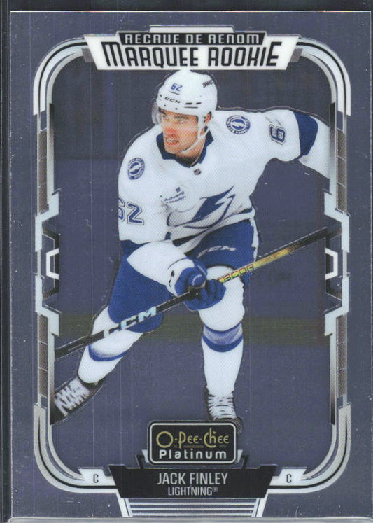 Jack Finley 2025-26 O-Pee-Chee Platinum Marquee Rookie #258 – framsida