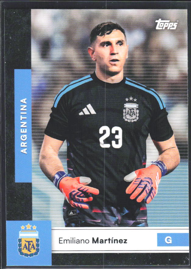 Emiliano Martínez 2026 Argentina Team Set #1 – framsida