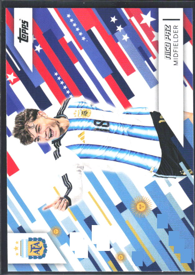 Nico Paz 2026 Argentina Team Set Toast the Host #38 – framsida