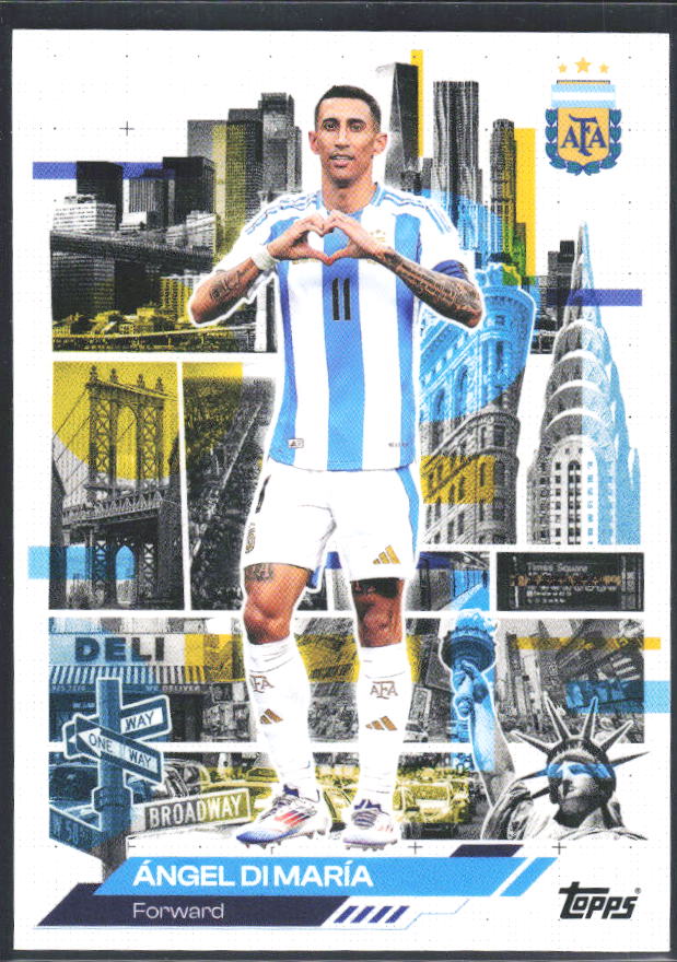 Ángel Di María 2026 Argentina Team Set AFA in the Apple #43 – framsida