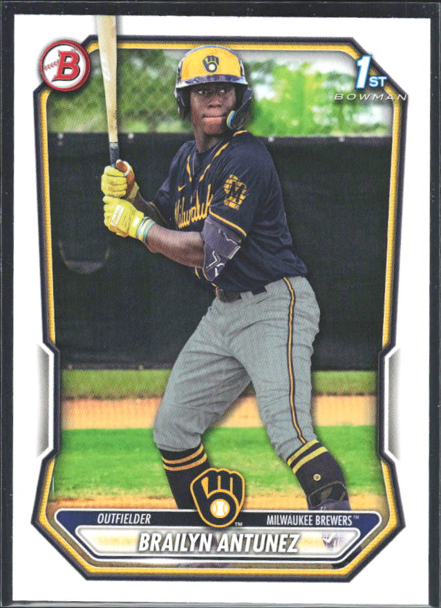 Brailyn Antunez 2026 Bowman 1st Prospects #BP-41 – framsida