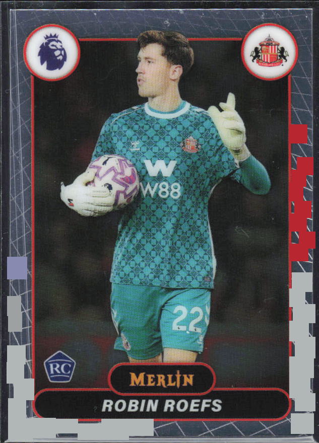 Robin Roefs 2026 Merlin Premier League RC #169 – framsida