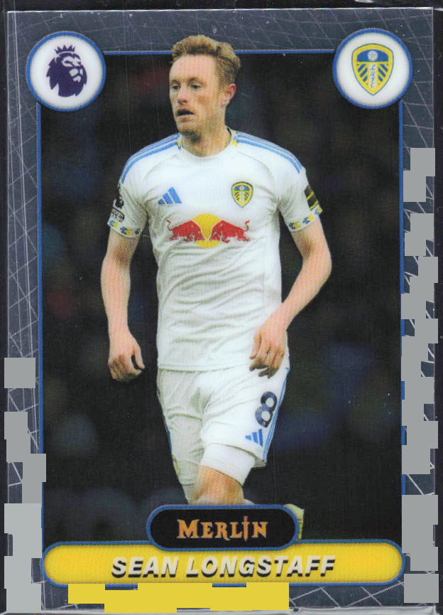 Sean Longstaff 2026 Merlin Premier League #105 – framsida
