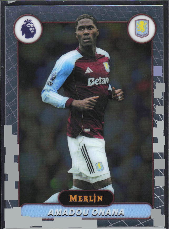 Amadou Onana 2026 Merlin Premier League #24 – framsida