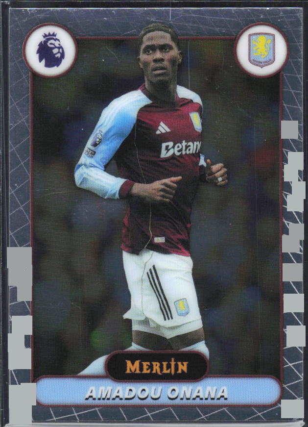 Amadou Onana 2026 Merlin Premier League #24 – framsida
