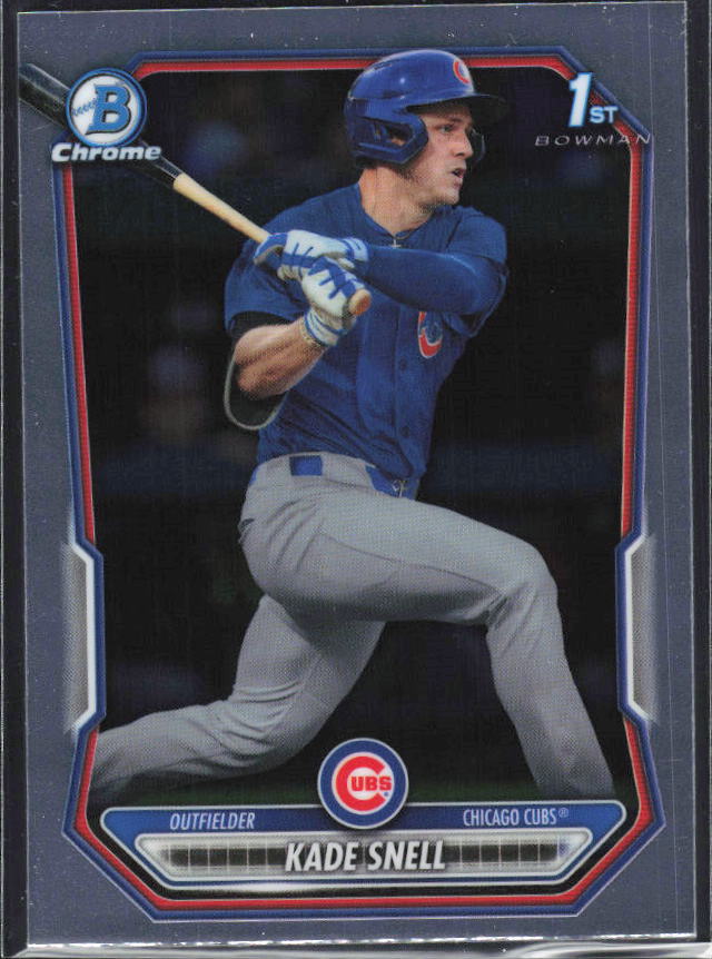 Kade Snell 2026 Bowman 1st Chrome Prospects #BCP-105 – framsida