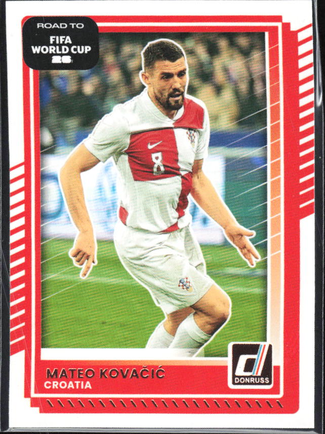 Mateo Kovačić 2025-26 Donruss Road to FIFA WC #59 – framsida