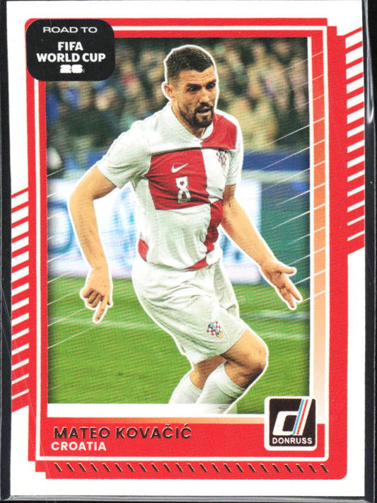 Mateo Kovačić 2025-26 Donruss Road to FIFA WC #59 – framsida