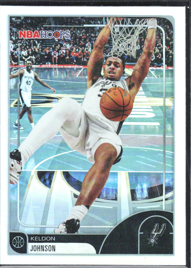 Keldon Johnson 2025-26 NBA Hoops #23 – framsida