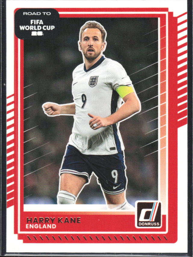 Harry Kane 2025-26 Donruss Road to FIFA WC #62 – framsida