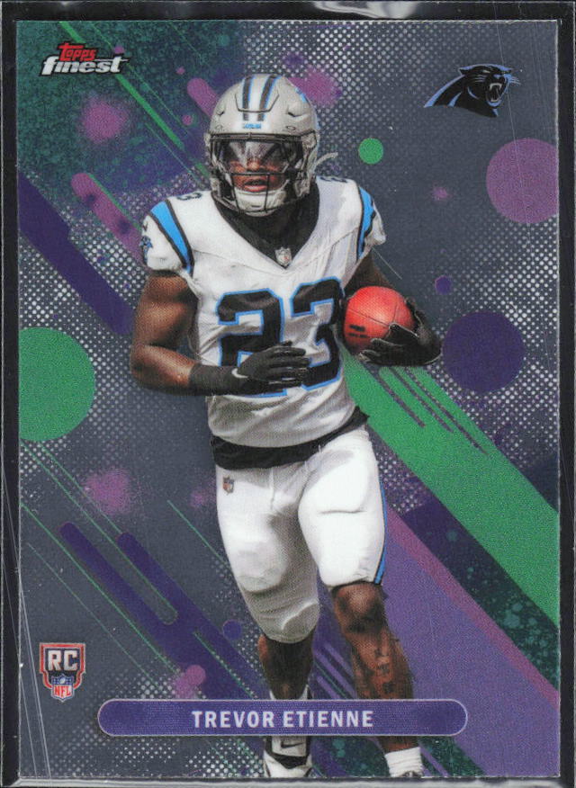 Trevor Etienne 2025 Finest Common RC #19 – framsida