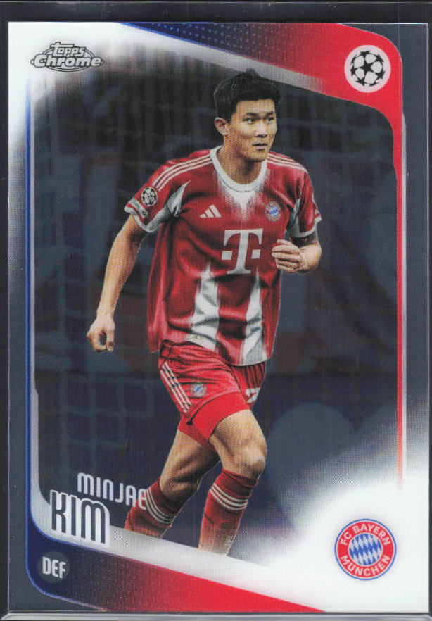 Minjae Kim 2025-26 Chrome UEFA #101 – framsida