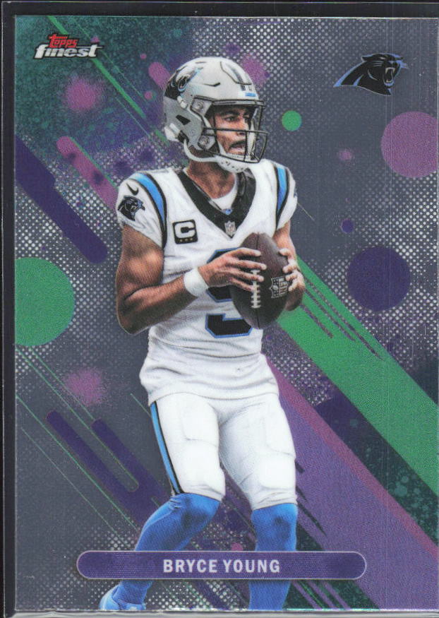 Bryce Young 2025 Finest Common #49 – framsida