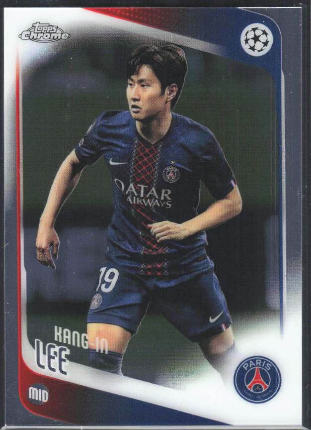 Kang-in Lee 2025-26 Chrome UEFA #185 – framsida