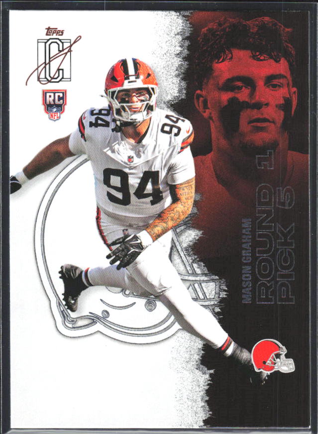Mason Graham 2025 Signature Class RC #141 – framsida
