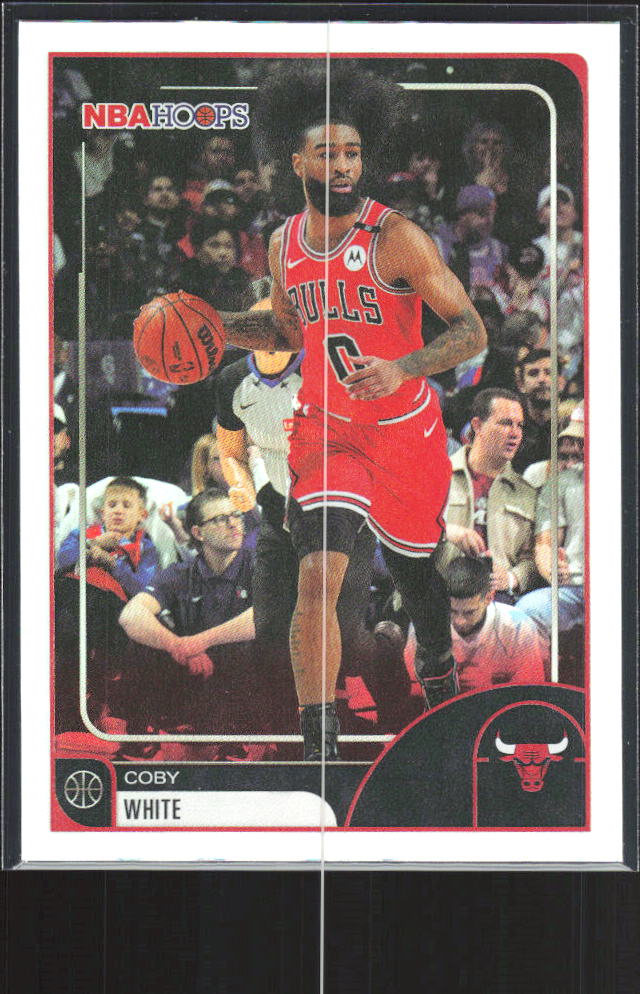 Coby White 2025-26 NBA Hoops #65 – framsida