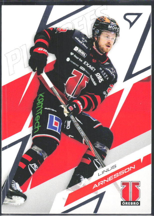 Linus Arnesson 2025-26 SHL Playoffs #74 – framsida