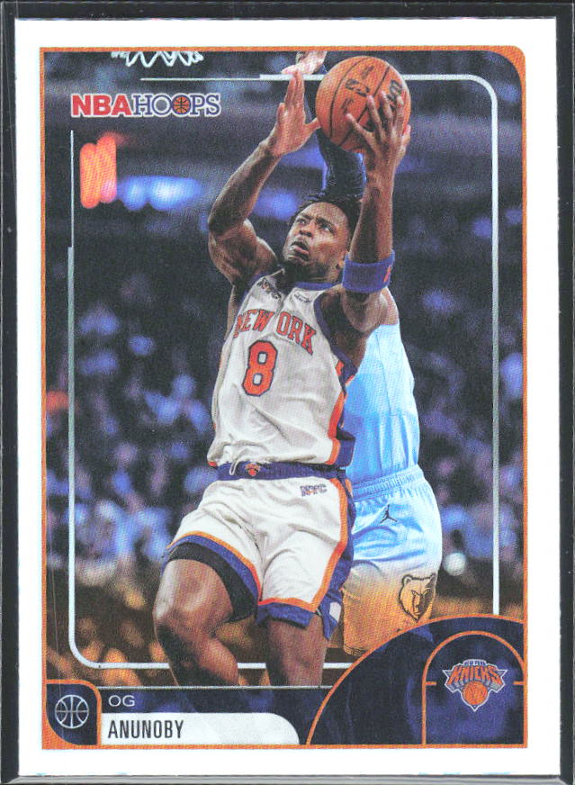 OG Anunoby 2025-26 NBA Hoops #3 – framsida