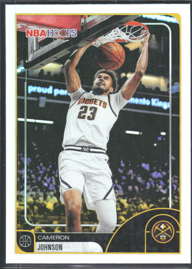 Cameron Johnson 2025-26 NBA Hoops #235 – framsida