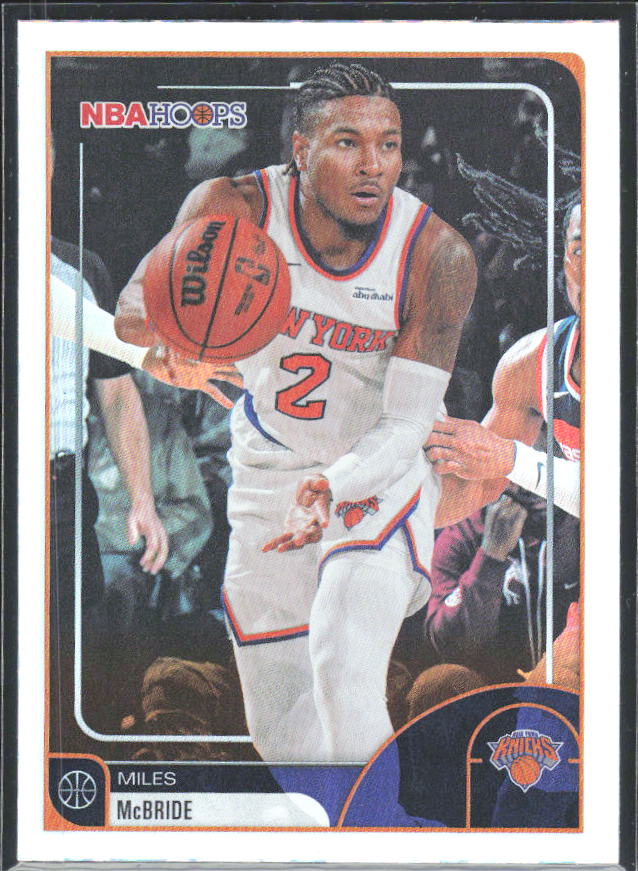 Miles McBride 2025-26 NBA Hoops #137 – framsida